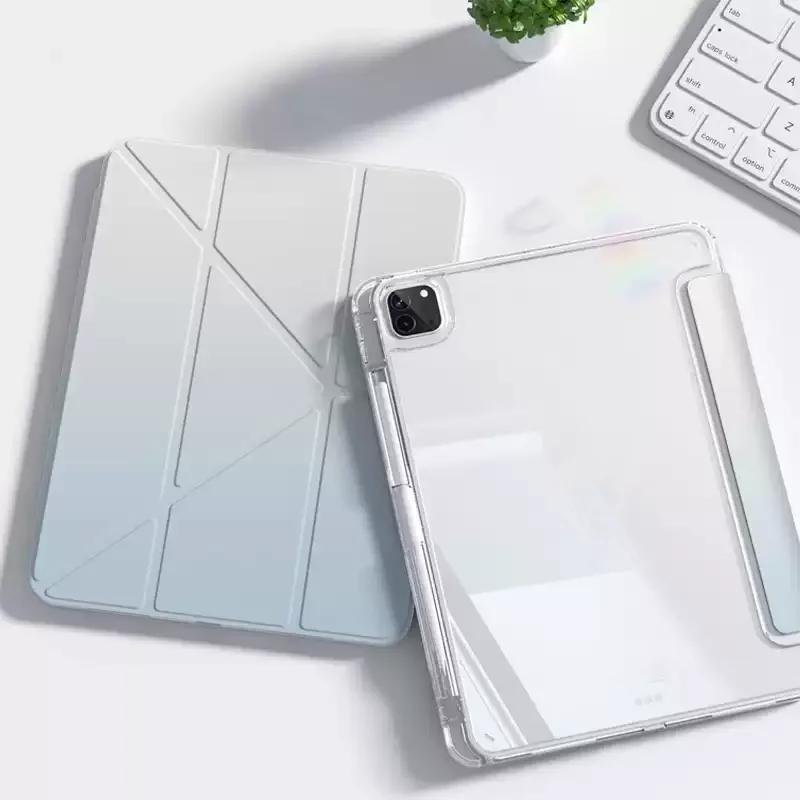 Advanced Fashion Blue Gradient Creative For iPad Pro Air M5 M4 M3 M2 2 1 11th A16 12.9