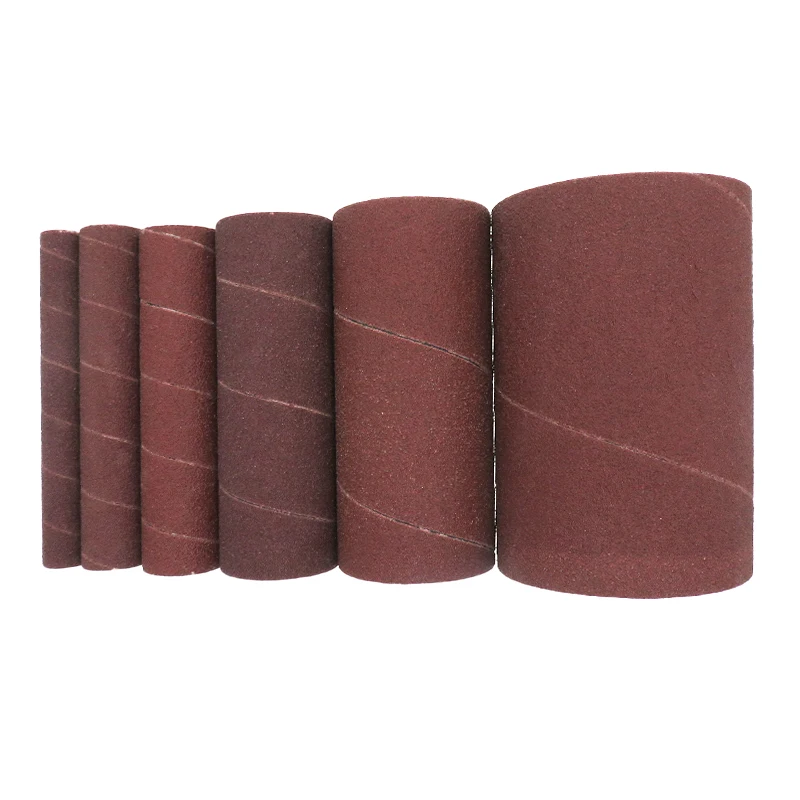 

200Pcs Spindle Sanding Sleeves 12.7*115MM