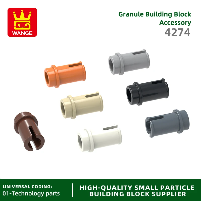 

Wange909Pcs/lot NO.4274 Pin1 / 2 Shaft withHoleBlock MocColorAccessories Compatible with Brick DIY Children's Toy Assembly Parts