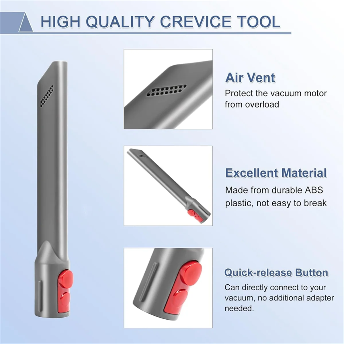 Kit de tuyau d'extension flexible pour aspirateur sans fil, outil de succion, poignées Absolute, accessoire de rêve, V15, V12, V8, V11, V10, V7