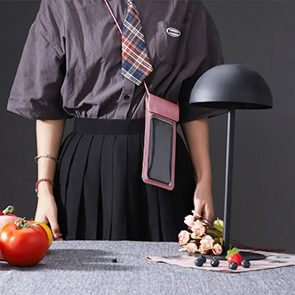 

Touchable Screen Waterproof Mobile Phone Bag Transparent PVC Swimming Storage Bag Universal Leakproof Underwater Dry Bag