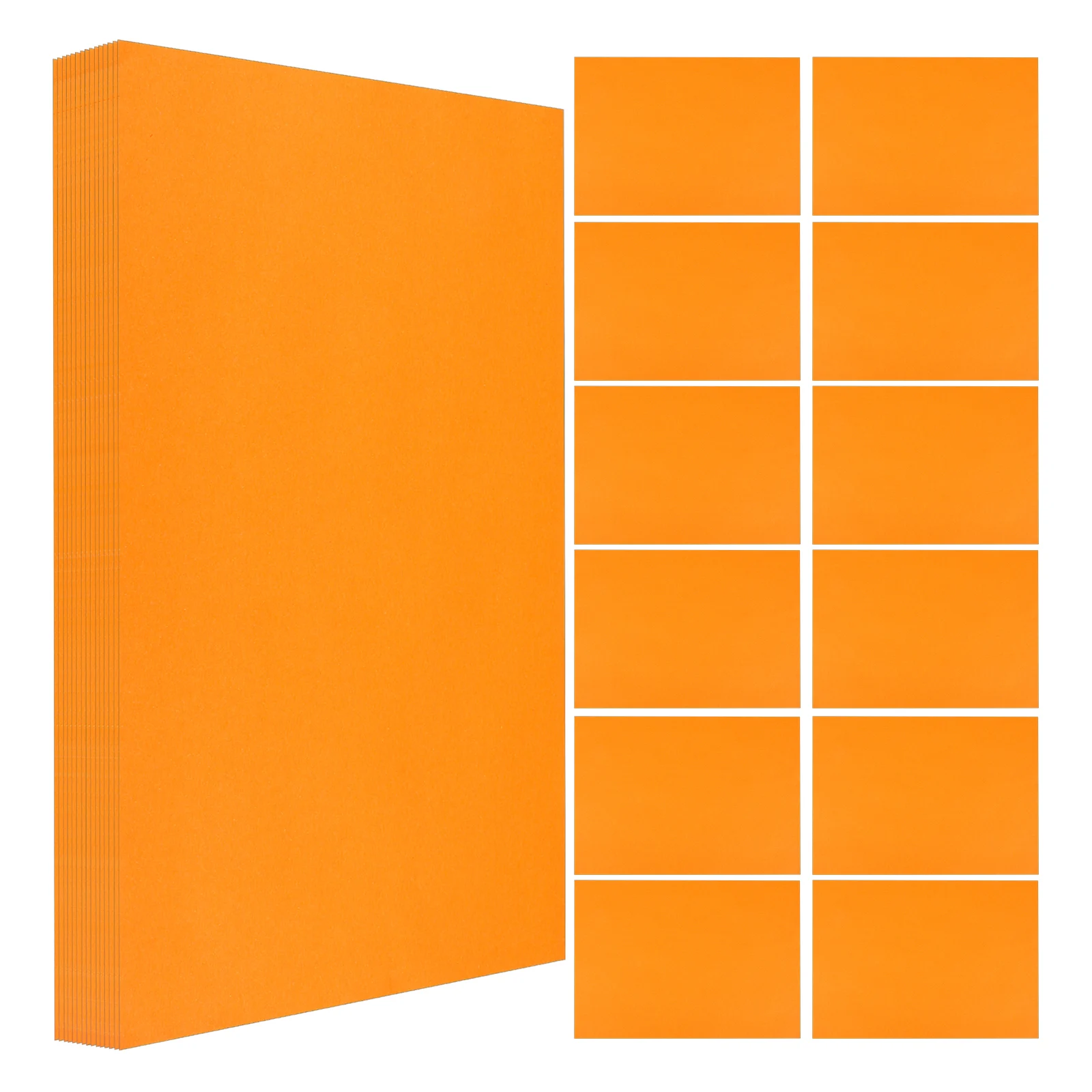 

100 Sheets Origami Paper Color Printing Colored Printer Delicate Handicraft Fold Orange Child