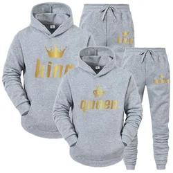 Men's And Women Fashion Trend Couple Hoodies Long Sleeve  Printing Couple Hooded Sweater Couple  Outdoor Sweatshirts