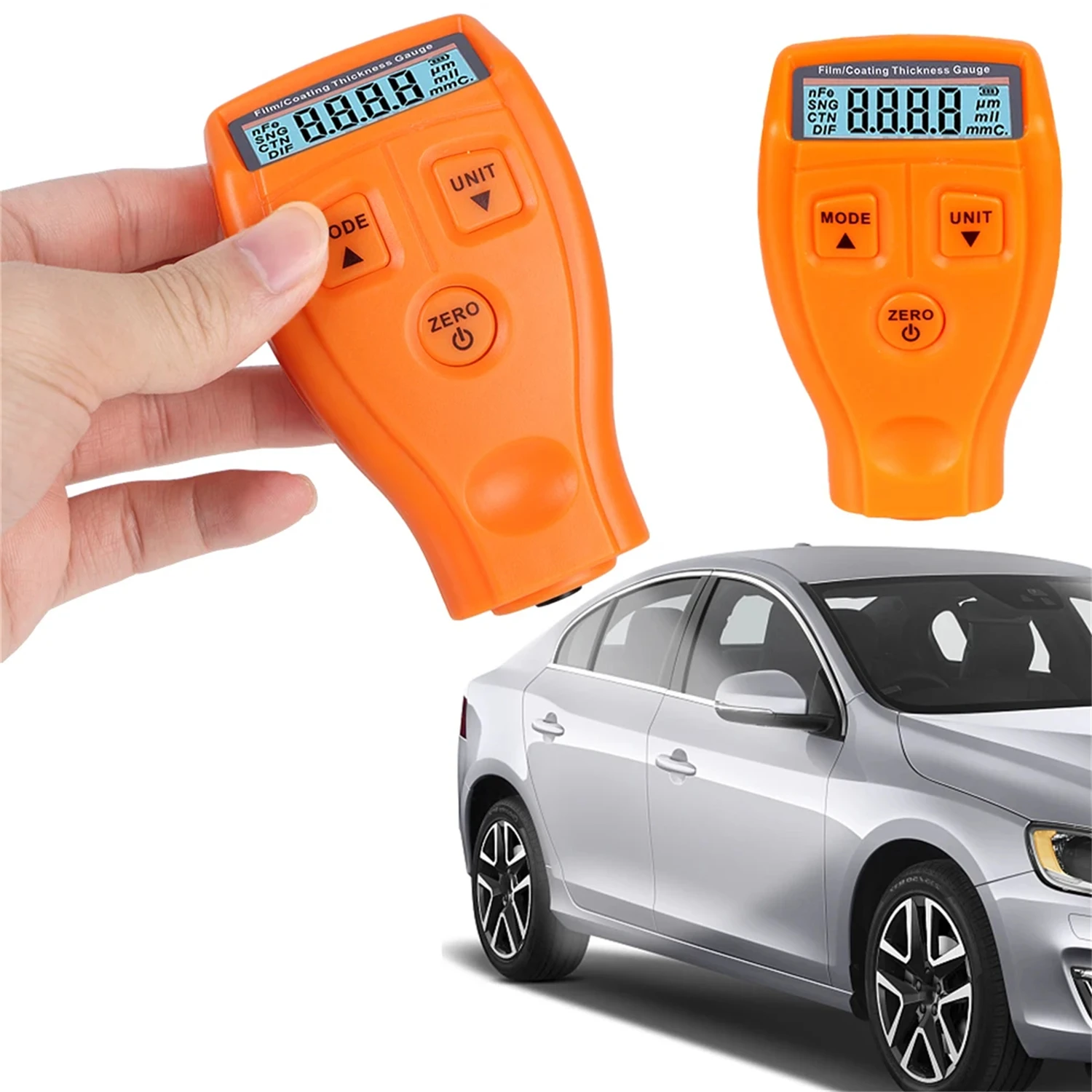 

GM200 Thickness Gauge for Cars Car Paint Thickness Tester Film Thickness Meter Coating Thickness Gauge Digital LCD Screen