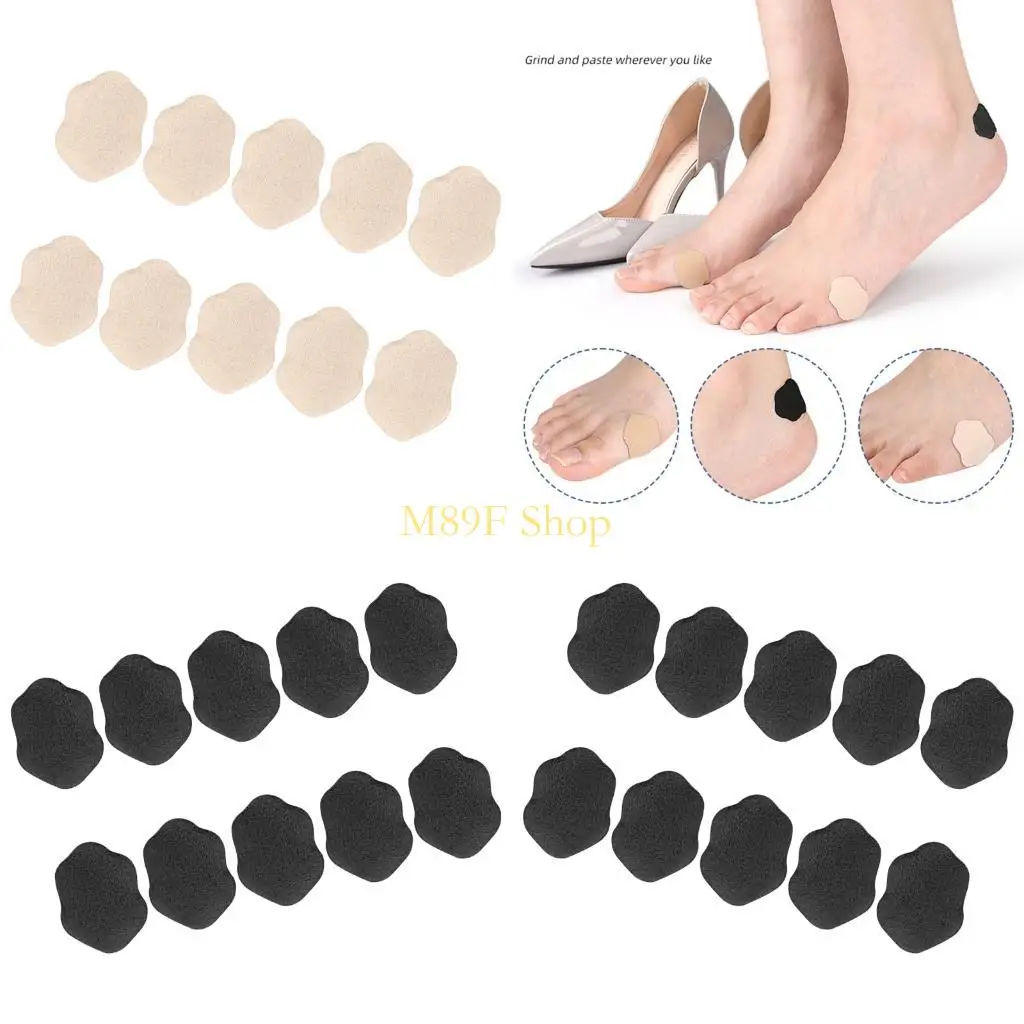 M89F Multipurpose Skin Friendlys Foot Pads for Toes Heel Frictions All Day Wear