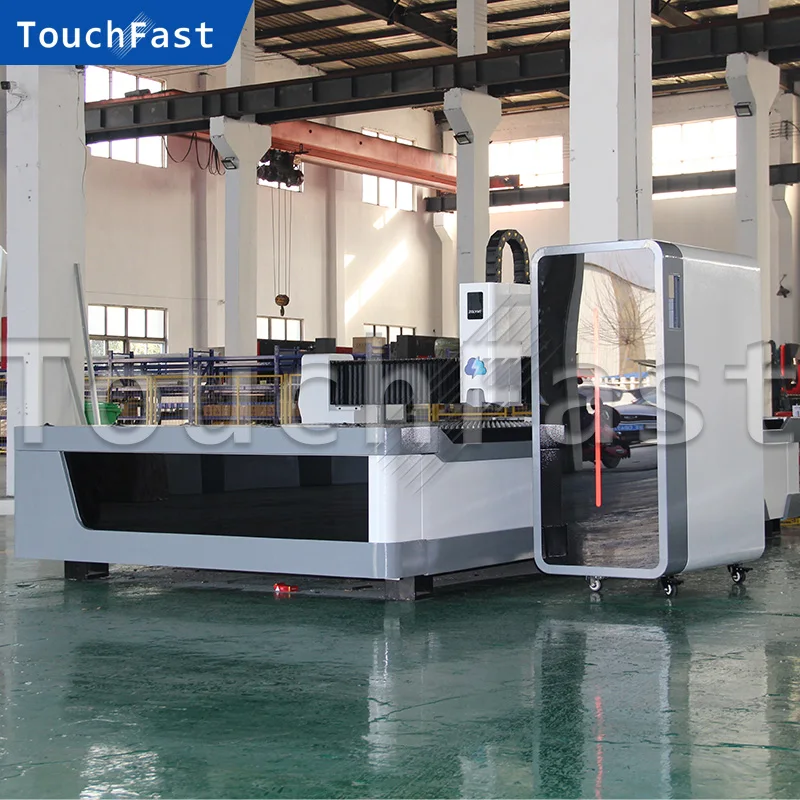 

Touchfast 3060 Gantry Fiber Laser Cutting Machine 3d 5 Axis 3kw Full Closed Fiber Laser Cutting Machine
