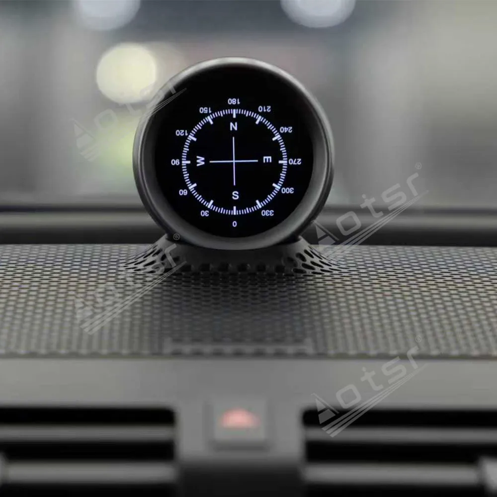 Aksesoris Interior Mobil Untuk Land Rover Defender 90/110/130 Versi Panel Instrumen Pintar Atas Konsol Tengah, Stopwatch