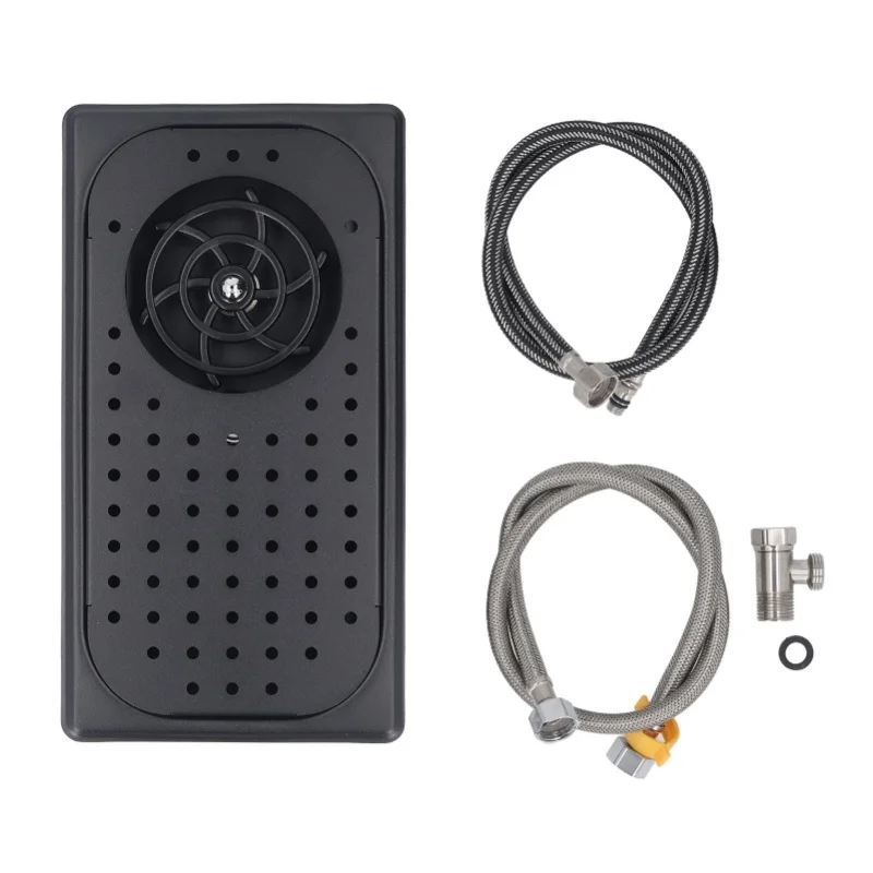 

High Pressure Rinse Stainless Steel Bar Pitcher Glass Rinser Cup Washer Spray Rinser for Home Kitchen Hotel Cafe Restaurant