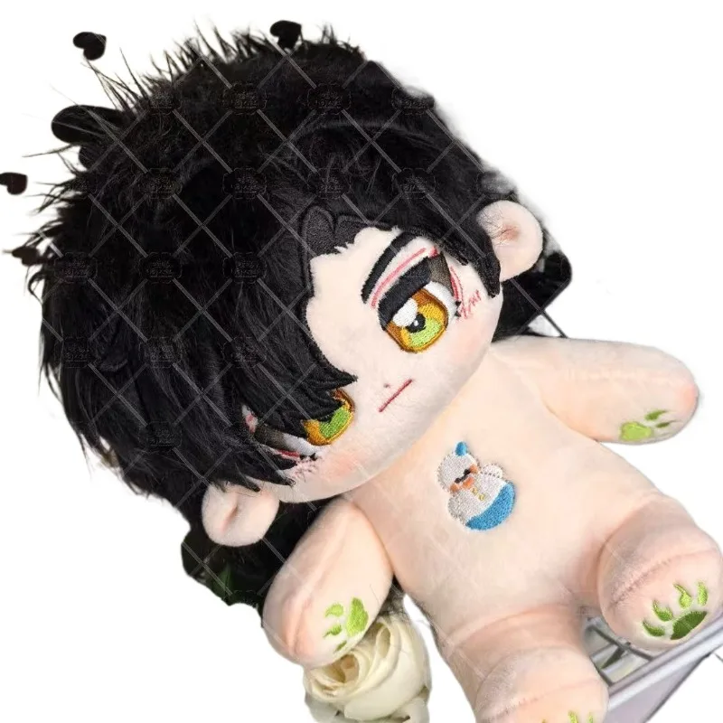 

20-сантиметровая аниме-игрушка Love and Deepspace: Зейн (серия Snow) — милая косплей-кукла из мягкого хлопка с каркасом, мультяшная фигурка, подарок