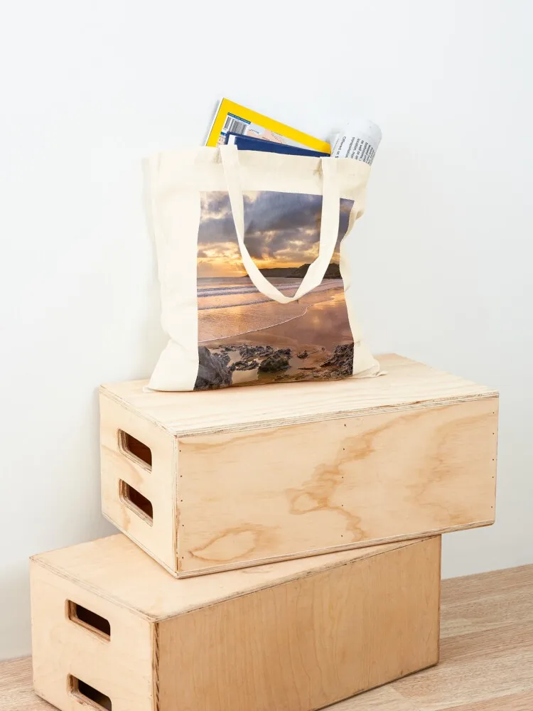 Caswell Bay, Gower Tote Bag Cloth bag women canvas canvas
