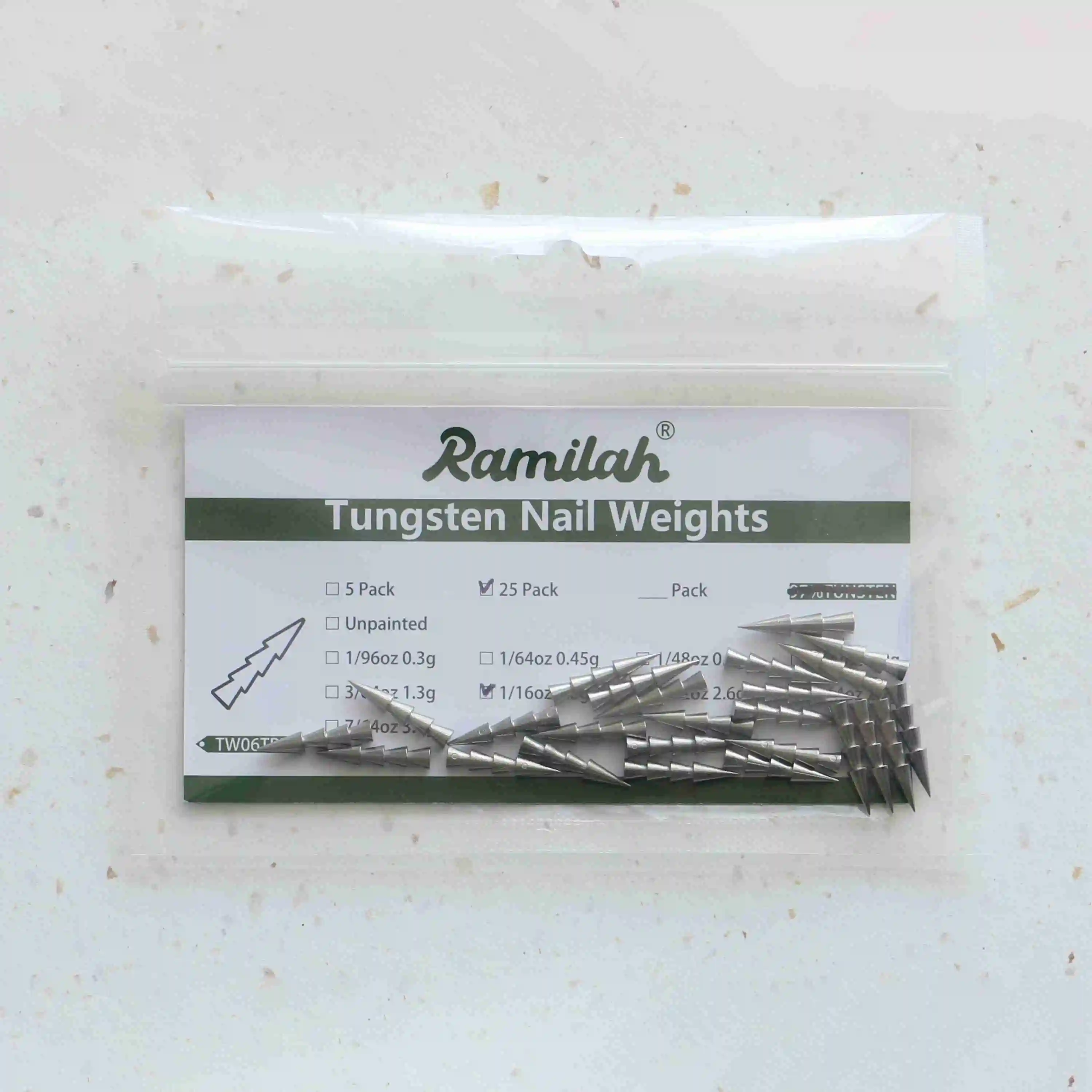 Pesos de tungsteno para uñas de pesca con vástago Obsession – 0,3 a 2,6 g - imagen 2