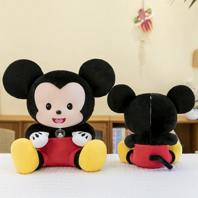 

Anime Mickey Minnie Mouse Cartoon Figure Stuffed Soft Plush Doll Sofa Cushion Bedroom Throw Pillow Children Birthday Gift Toy