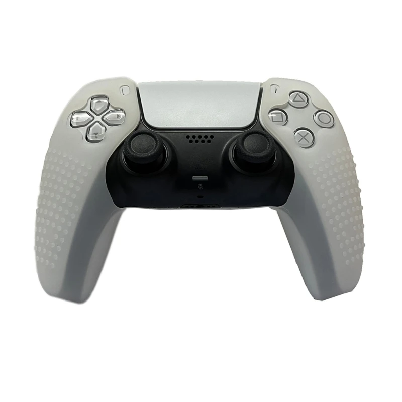 1 paire coque en silicone fendue pour contrôleur peau antidérapante pour Console jeu, housse protection pour