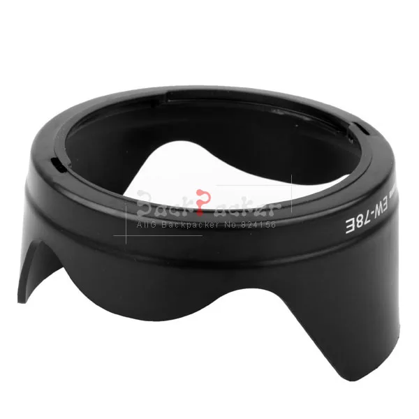 10 قطعة استبدال ملحقات الكاميرا عدسة هود كاميرا EW-78E لكانون F-S 15-85 مللي متر f/3.5-5.6 IS USM isa