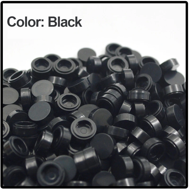 800PCS FLAT Tile 1x1 Dots Round Bricks 35381 98138 MOC DIY Building Blocks Parts for Mosaic Portrait Art Design Children Toys