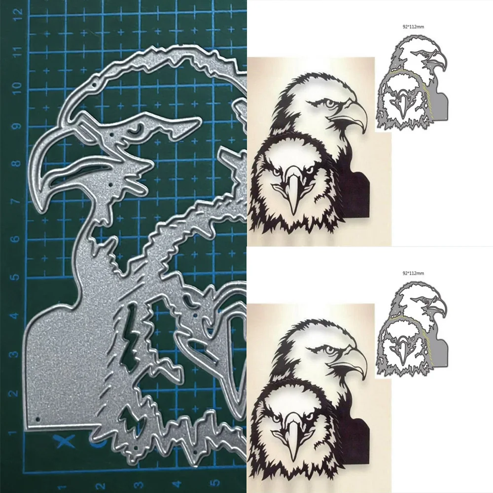 Adler Tier Metall Schneidwerk zeuge schneiden Stanz form Dekoration Sammelalbum Papier Handwerk Messer Form Klinge Stanz schablonen stirbt