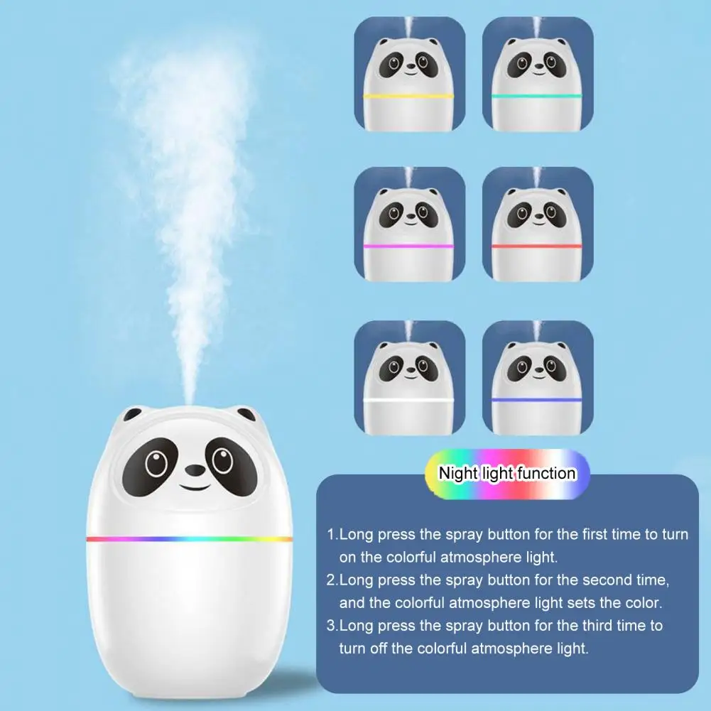 Air Humidifier 1 Set Excellent Big Spray Leak-proof  Mini Cartoon Aroma Diffuser for Home