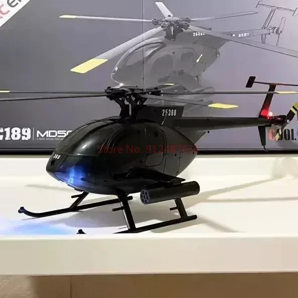 Rc Era 1:28 Md500 podwójny bezszczotkowy C189 helikopter zdalnie sterowany Tusk symulacja Model samolotu prezenty urodzinowe dla dzieci helikopter