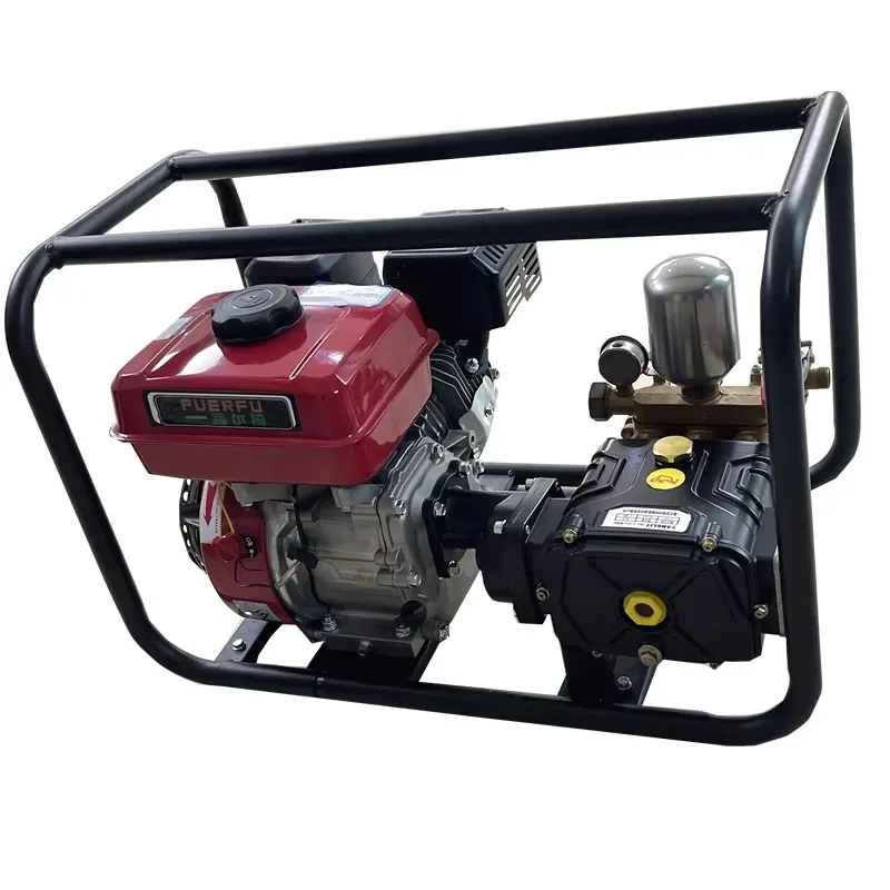 

Портативный высокопрочный опрыскиватель для сельскохозяйственных работ с дизельным двигателем, насосная машина для сада, фруктовых деревьев и полей