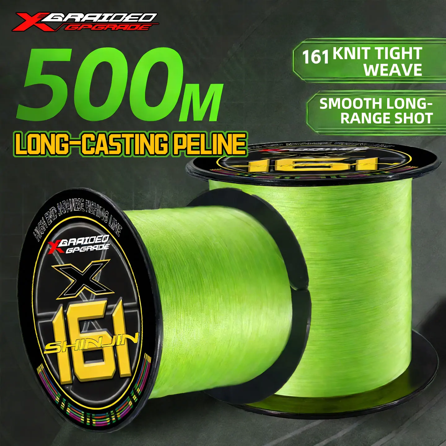YGK X16 Línea trenzada PE multifilamento – Hilo pesca súper resistente - imagen 5