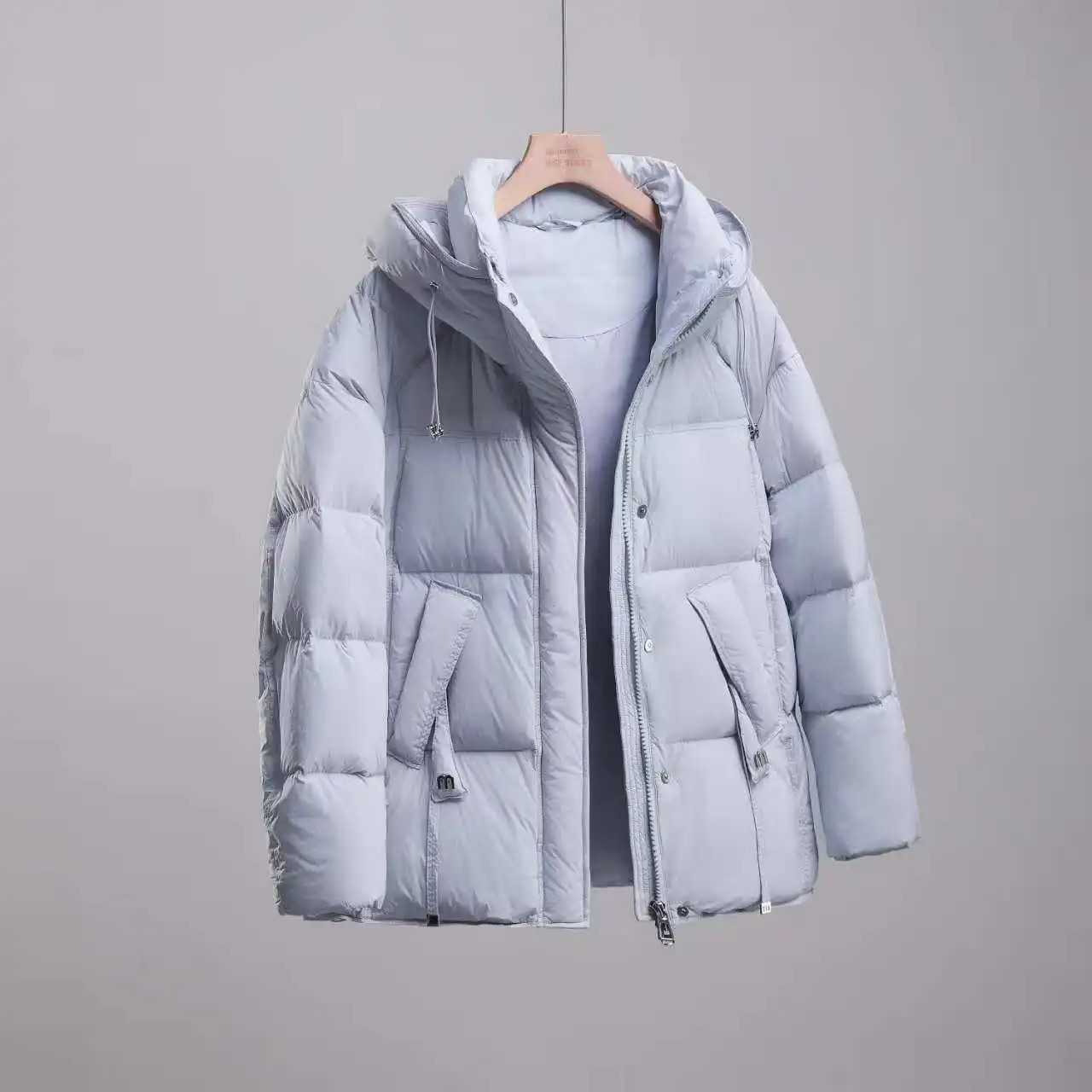 

2026 Winter New 90% White Duck Down Jacket Warm Petite Snow Parka Women's Short Jacket Puff Down Coat