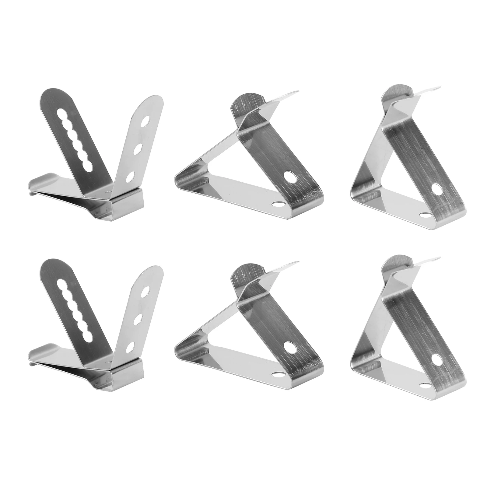 

6pcs Stainless Steel Thermometer Holder Drinking BBQ Tongs Probe Meat FoodGrade Kitchen Bar Accessories