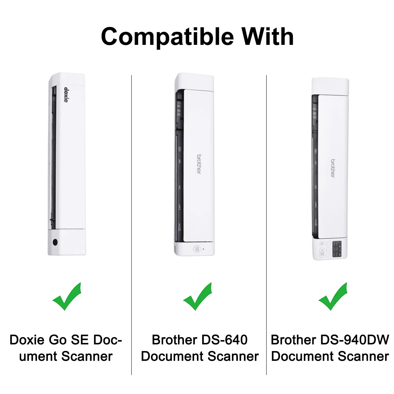 XANAD EVA Hard Case for Brother DS-640/Brother DS-740 Mobile Scanner Protective Carrying Storage Bag(only case!!!)