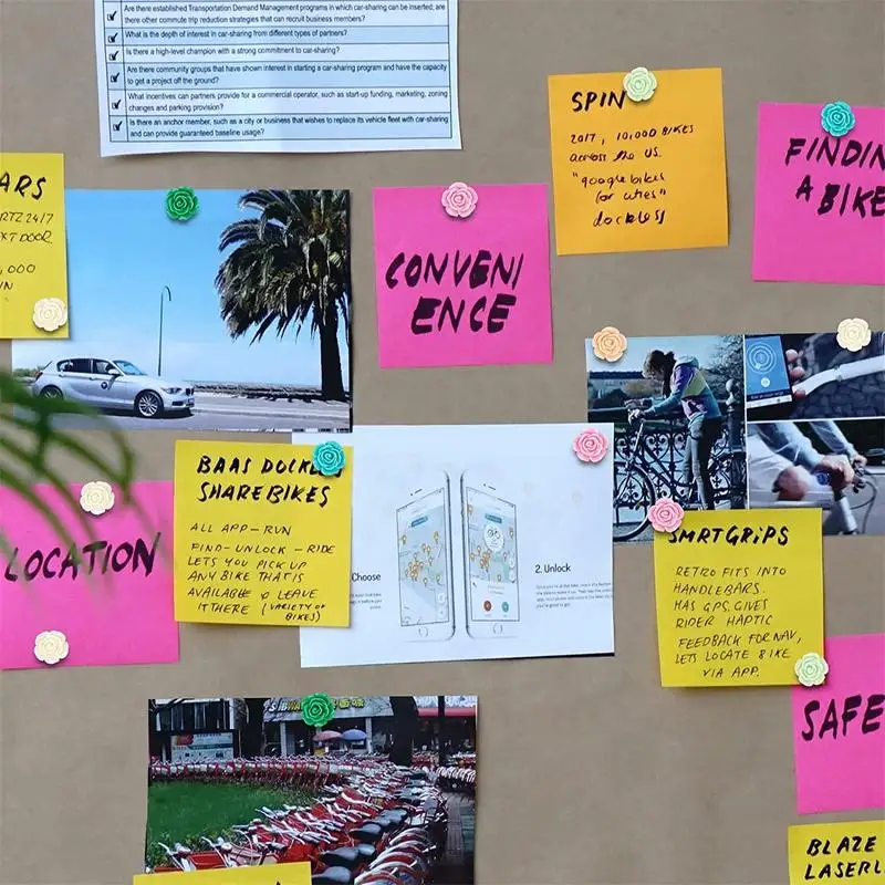 Punaises Décoratives pour Planche de Liège, 30 Points, Créatives, pour Bureau, École