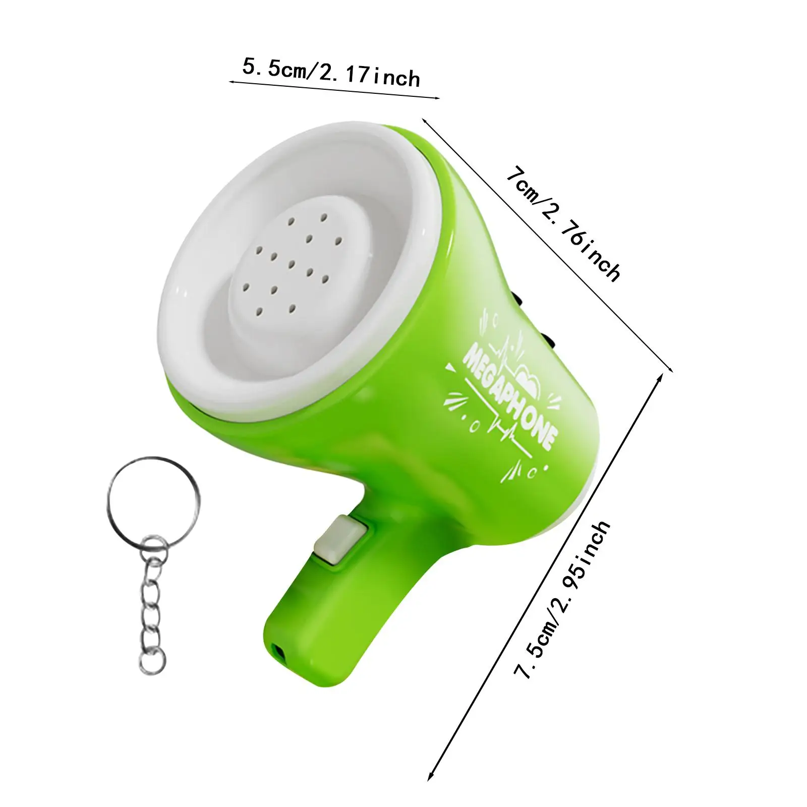 Altavoz megáfono portátil megáfono portátil megáfono megáfono suministros para fiestas infantiles