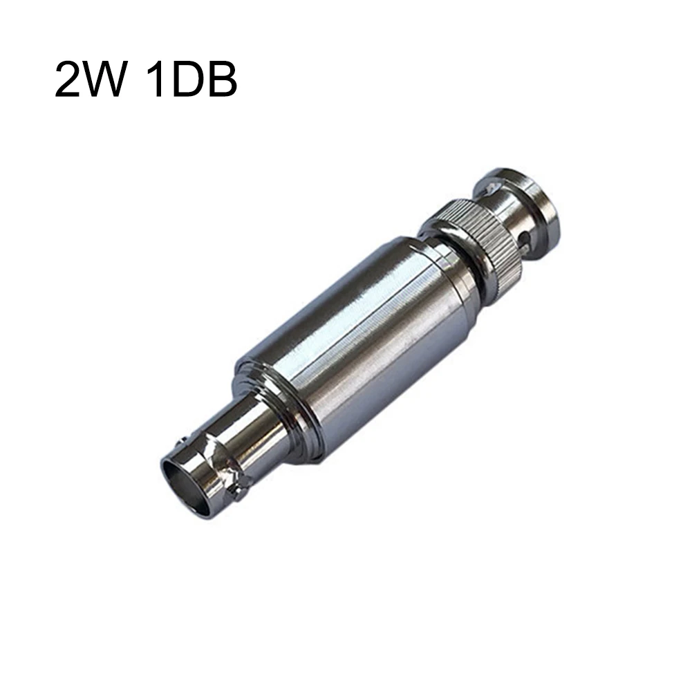 RF Signal Attenuator 2W BNC Attenuator For Secure Connections 1dB To 40dB Attenuation 2W Power Rating 50Ω Impedance