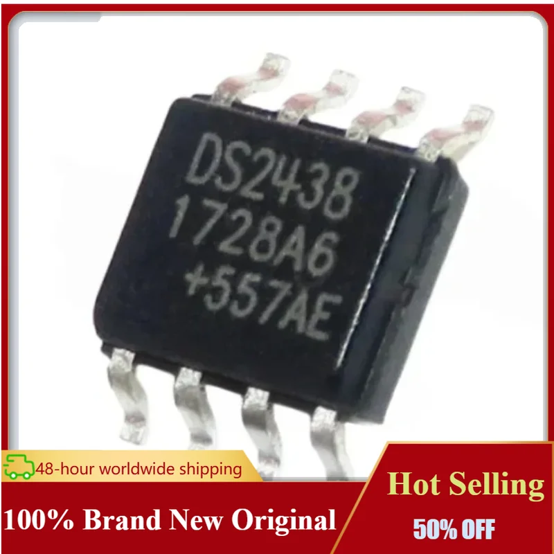 20PCS DS2438Z SOP8 DS2438 SOP SOP-8 Smart Battery Monitor  Hot Selling