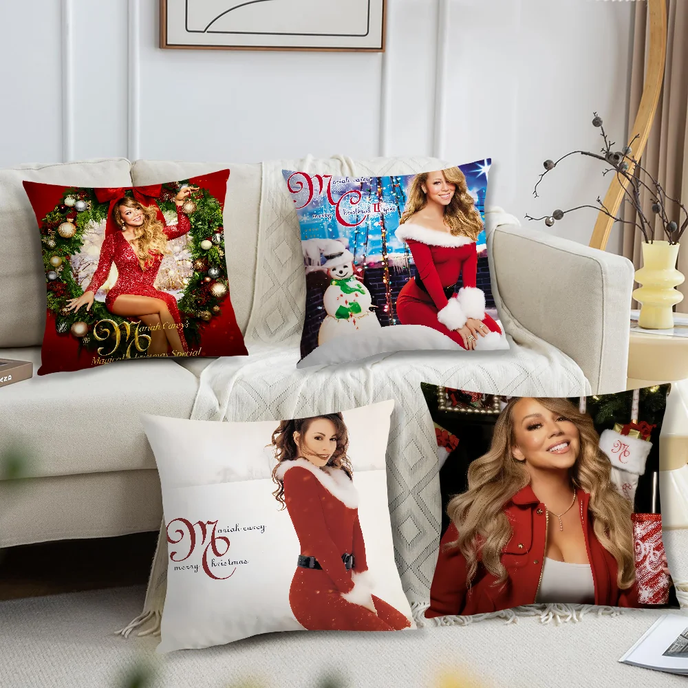 Singer M-Mariah Carey  Comfortable soft Pillow Case for Sofa Living Room Home office Decor and Protective Covers