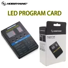 HOBBYWING 3 in 1 LED ESC Program Card Box for XERUN EZRUN MAX Series Car / Platinum Series / SEAKING Series RC Boat ESC