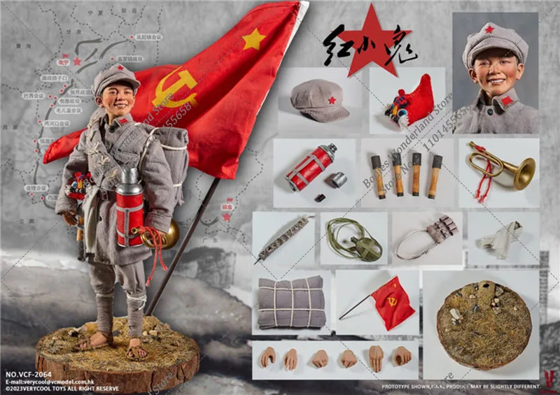 In Stock Original VERYCOOL VCF-2064  1/6 Scale Collectible Chinese People's Liberation Army Male Warrior 21cm Action Figure Doll