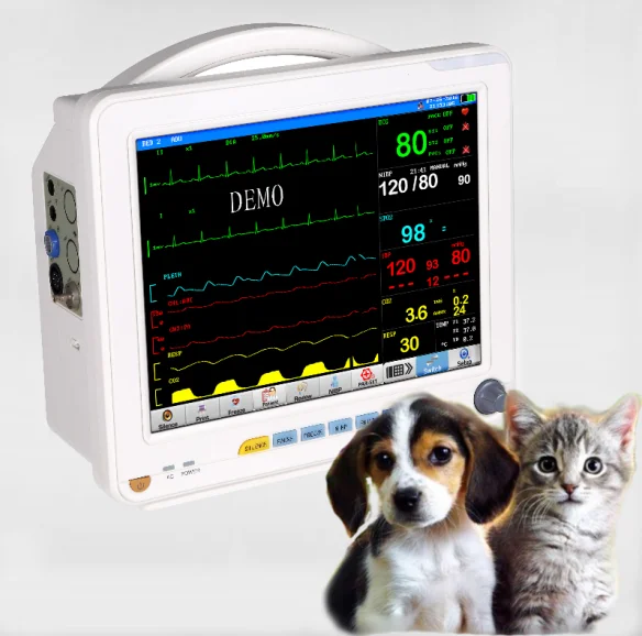 Pet Clinic Hospital Veterinary Patient Monitor, Medical Equipment