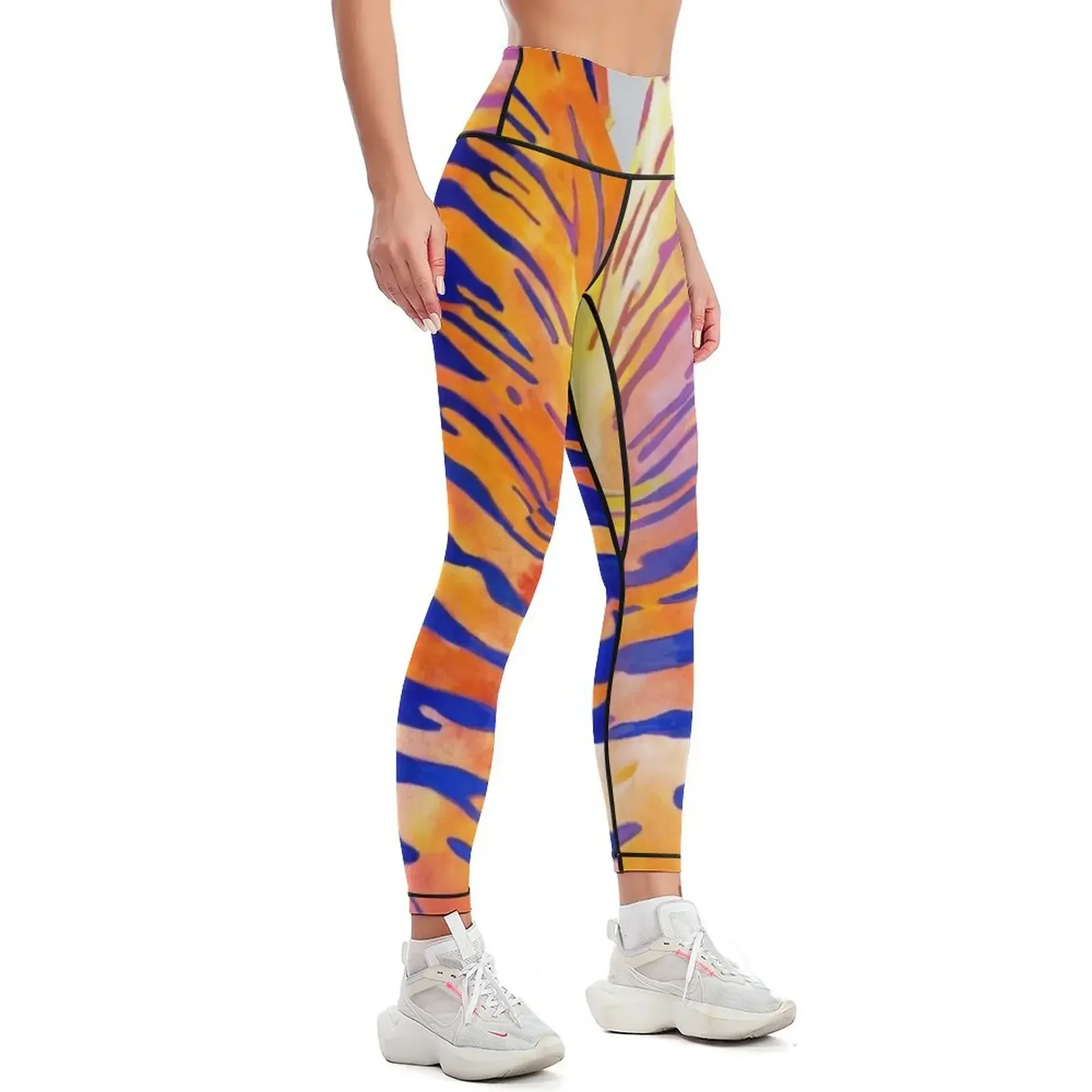 Bengal Tiger Leggings Women's sports pants gym pants sports tennis for Women's push up Womens Leggings
