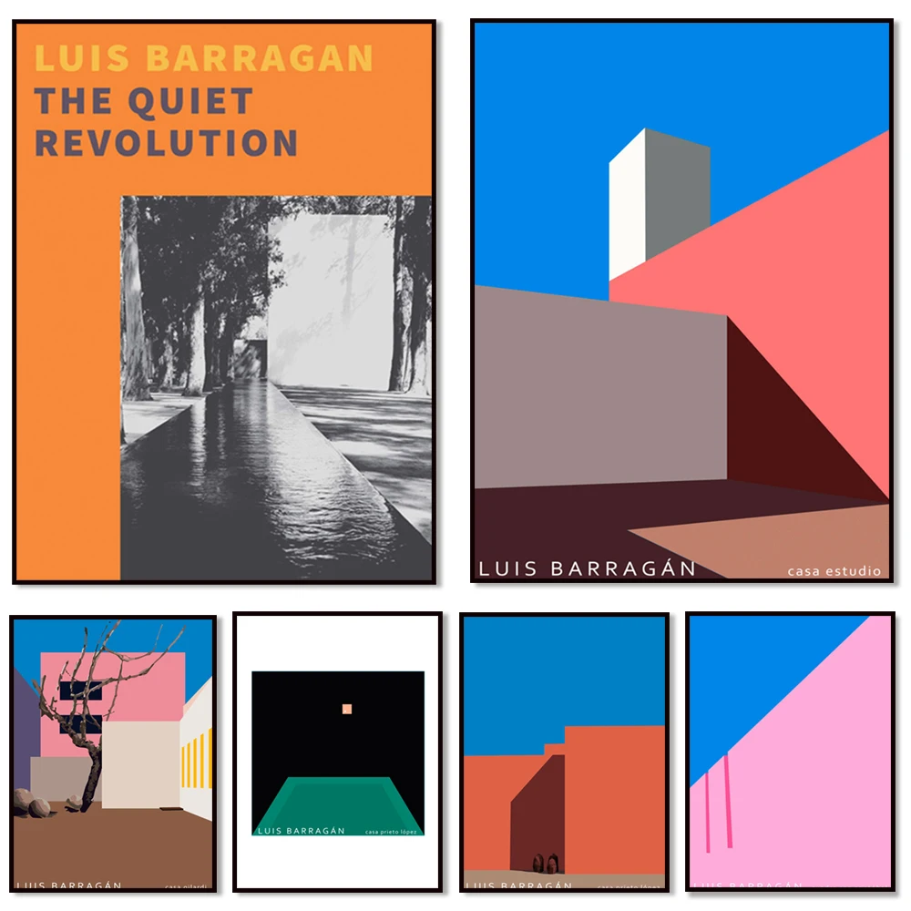 Affiche HD d'art imprimée Luis Barragán (Luis Barragán)