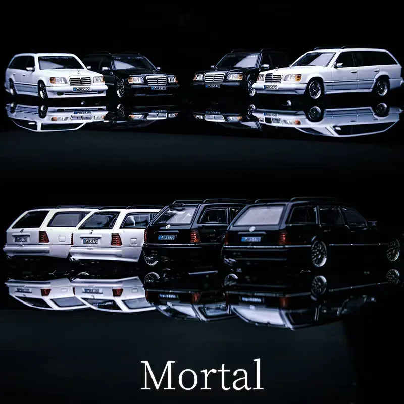 Mortal 1:64 MB S124 Original / Customizs BBS wheels  Diecast Model Car