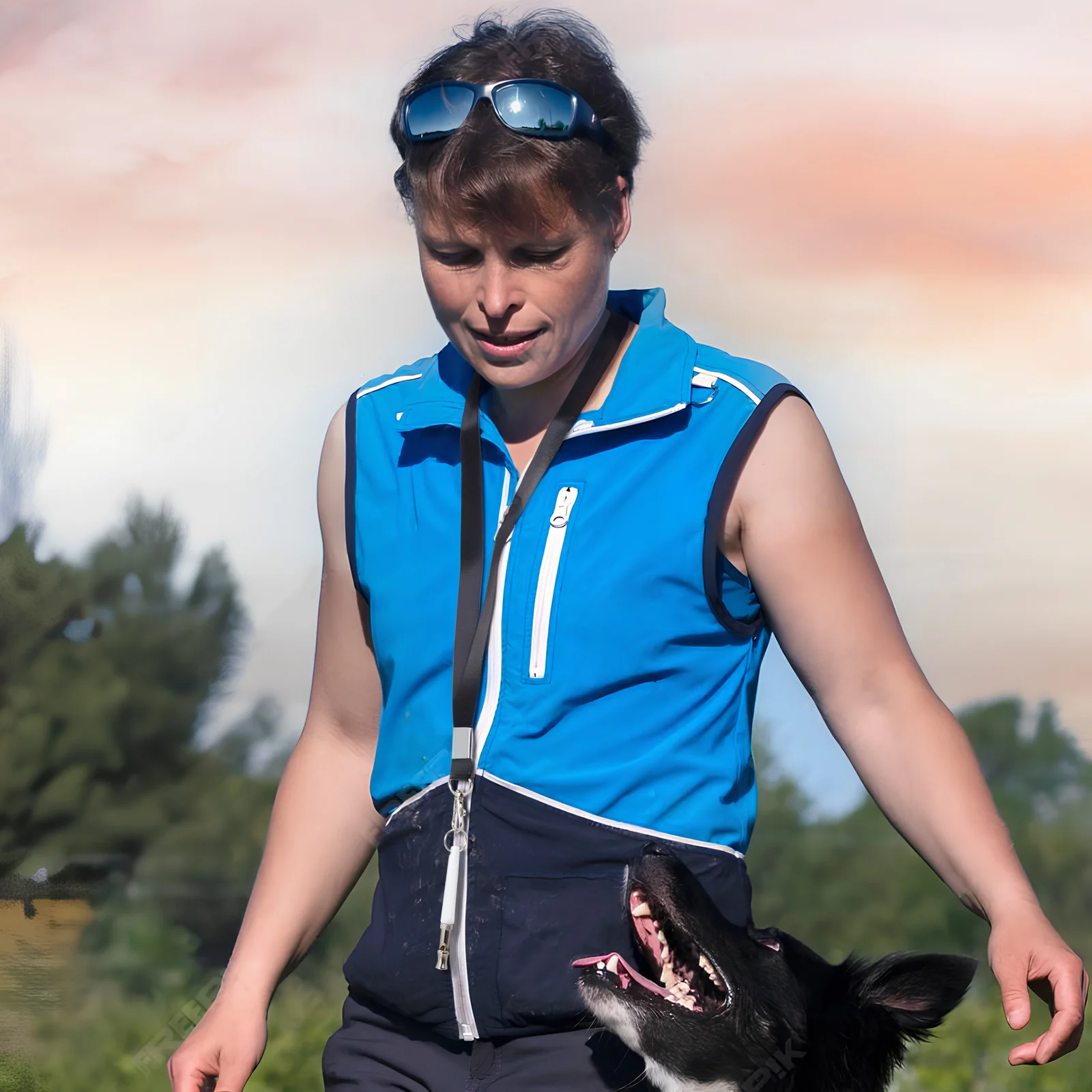 

2Pcs Pet Whistle with Lanyard for Dog Training Stop Barking Whistle Ultrasonic Sound Tool for Outdoor Exploration Mountaineering