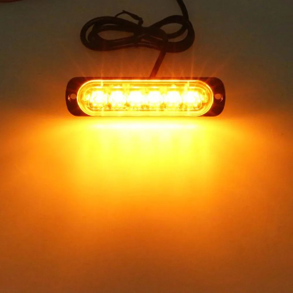 6 LED Light Bar Work Lamp Driving Fog Lights 12V - 24V Spot Beam Offroad SUV 4WD Auto Car Boat Truck ATV LED Headlights
