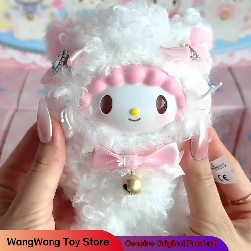 

HOT Original Sanrio Twinkle Meow Meow Group Series Blind Box Vinyl Plush Pendant Cute Mystery Box Figure Toys Birthday Gift