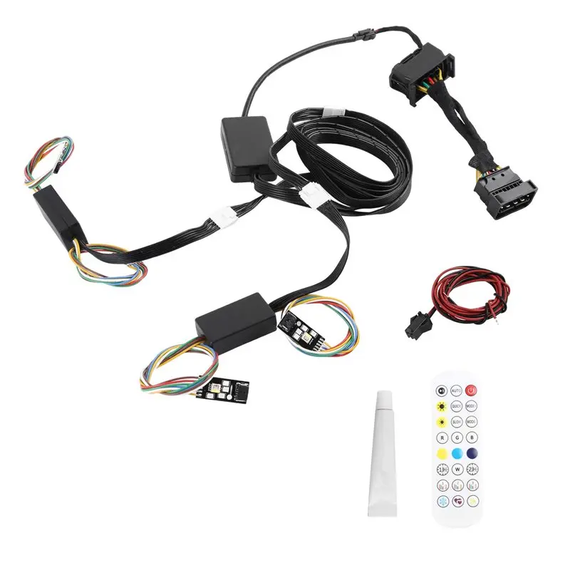 

【PARTY DAY】RGBW For BMW F32 F33 F36 4 Series F82 Pre LCI 2013-2016 RGB Multicolor LED Boards DRL Module Daytime Running Ligh
