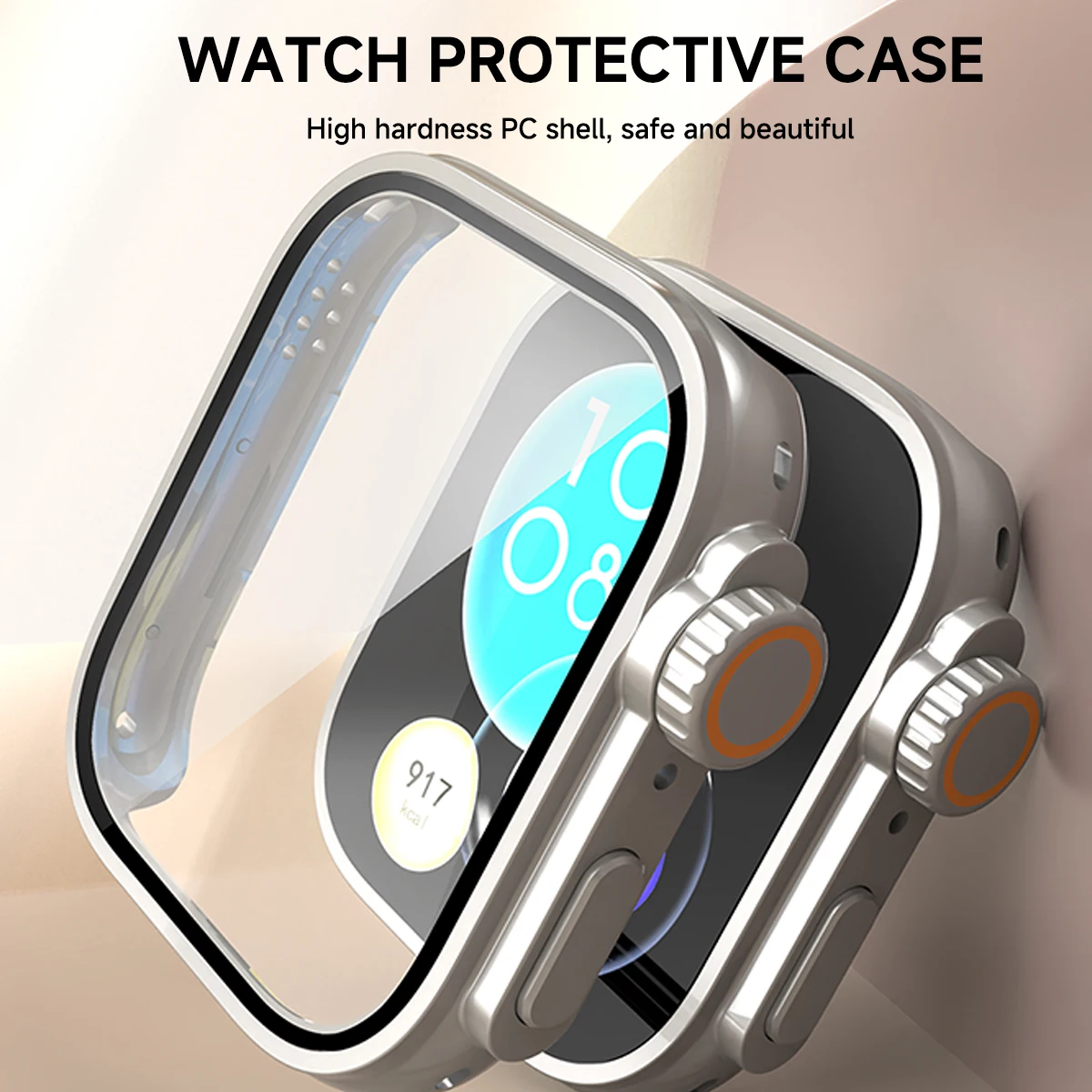 For Huawei Watch Fit 3 Smartwatch Change to Ultra Screen Protector For Huawei Fit 3 Upgrade to Ultra2 PC Case+Glass Accessories