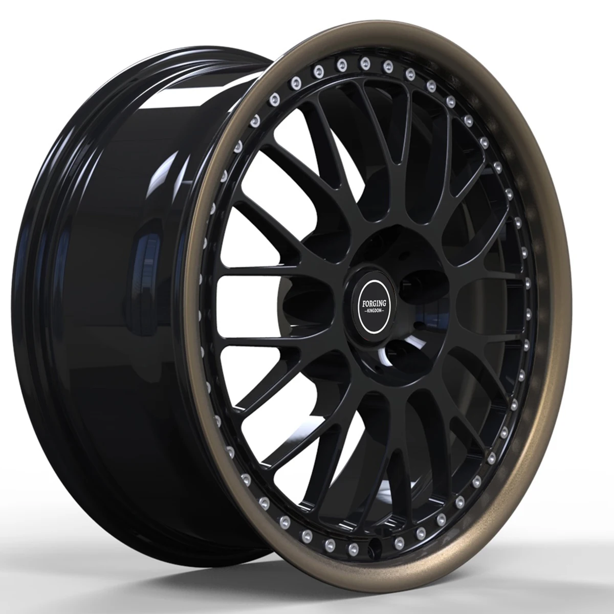 High-End Two-Piece Forged Alloy Car Wheels 18-23 Inches Various Hole Spacings 5*108 5*114.3 5*120 5*112 35mm Studs New Condition