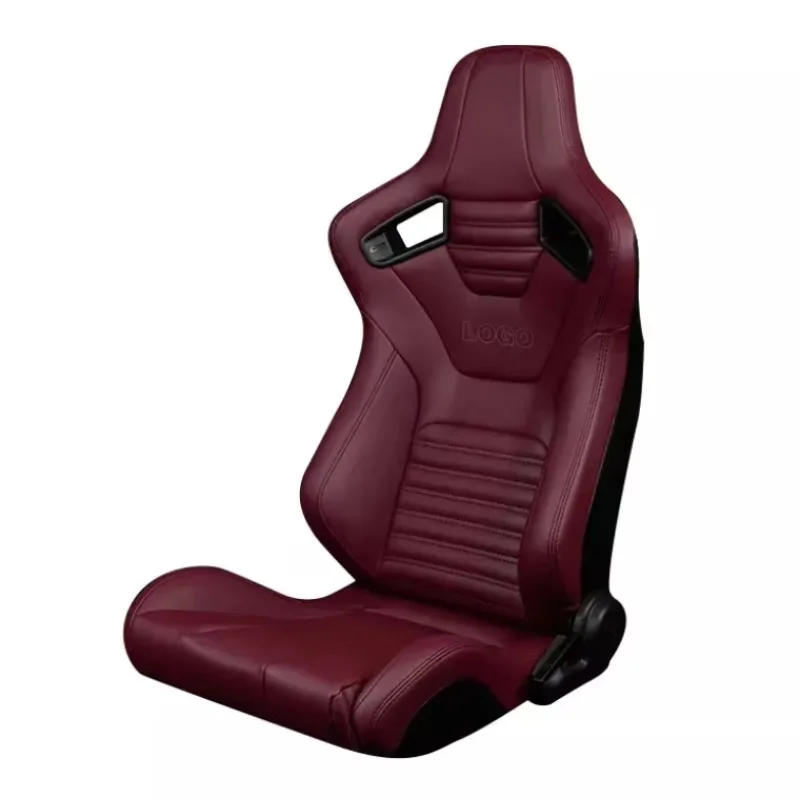 

STLF Factory Direct Carbon Fiber Racing Seat Red Car Seat Rose Red Bucket Seat Purple