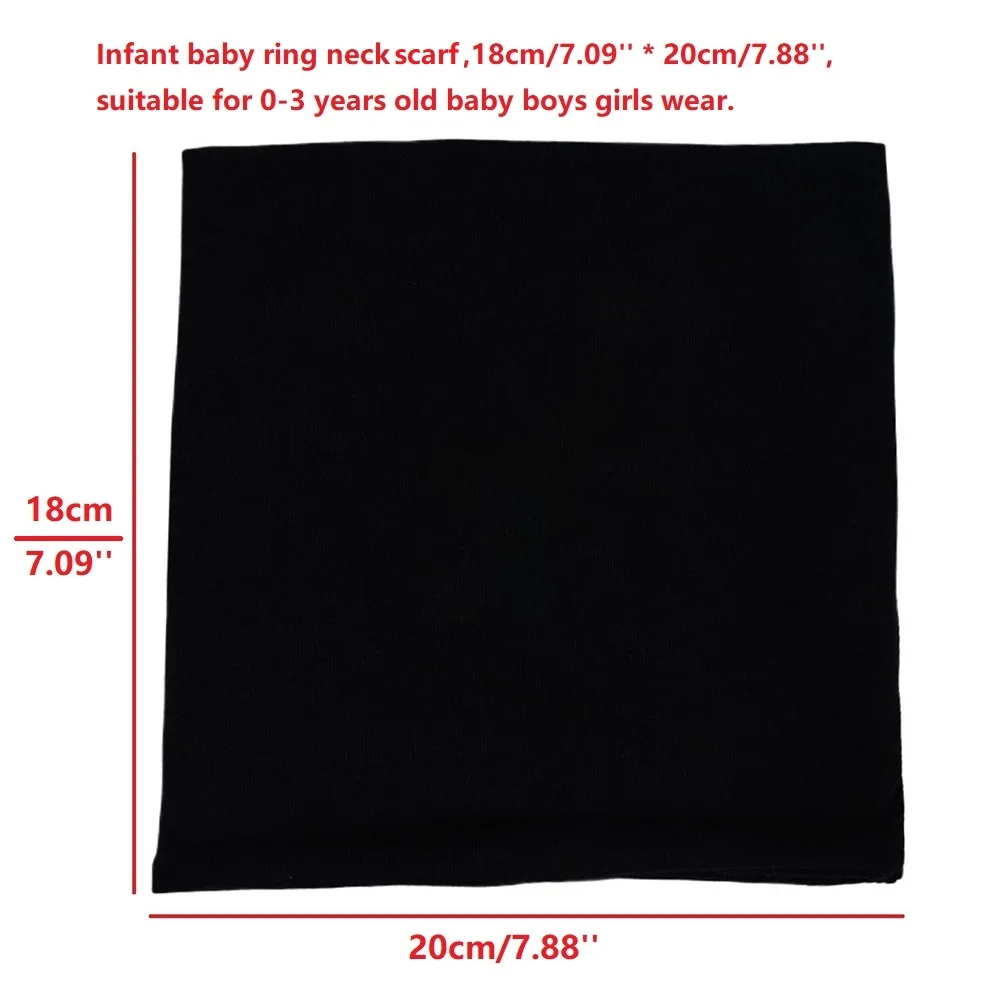 0-3 Years Infant Autumn Winter Baby Scarf for Boys Girls Knitted Scarves Baby Warm Elastic Mufflers Children Ring Neck Collar