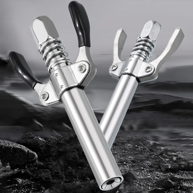 車用シリンジ潤滑剤チップグリースノズル修理用グリースカプラー10000 PSI NPTI/8オイルポンプクイックリリースグリースチップツール