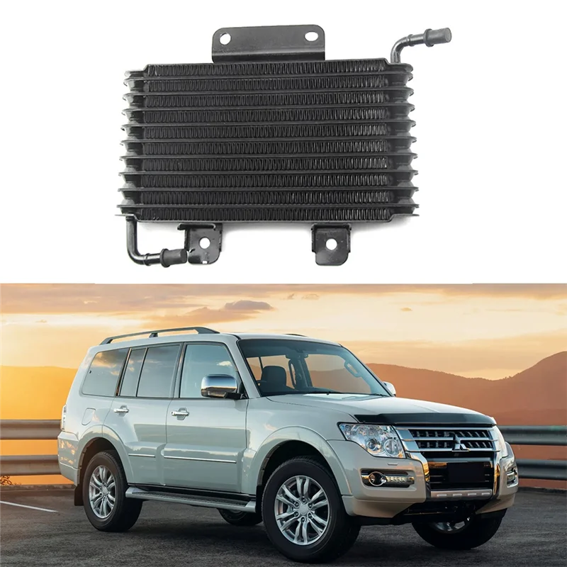 Radiateur de boîte de vitesses de Transmission de refroidisseur d'huile Unique T/M pour Mitsubishi Pajero Montero Shogun 3 4 III IV 2006-2016 accessoires MR4536
