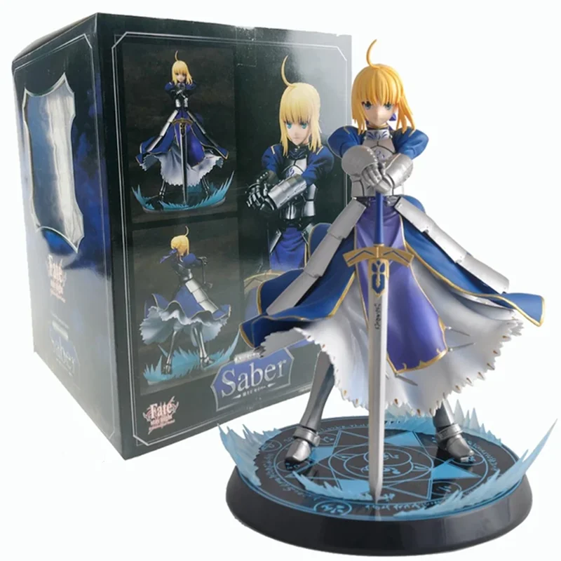 Fate stay night Unlimited Blade Works King of Knights Saber 1/7 Scale PVC Action Figure Figurines Collectible Toy Xmas gift