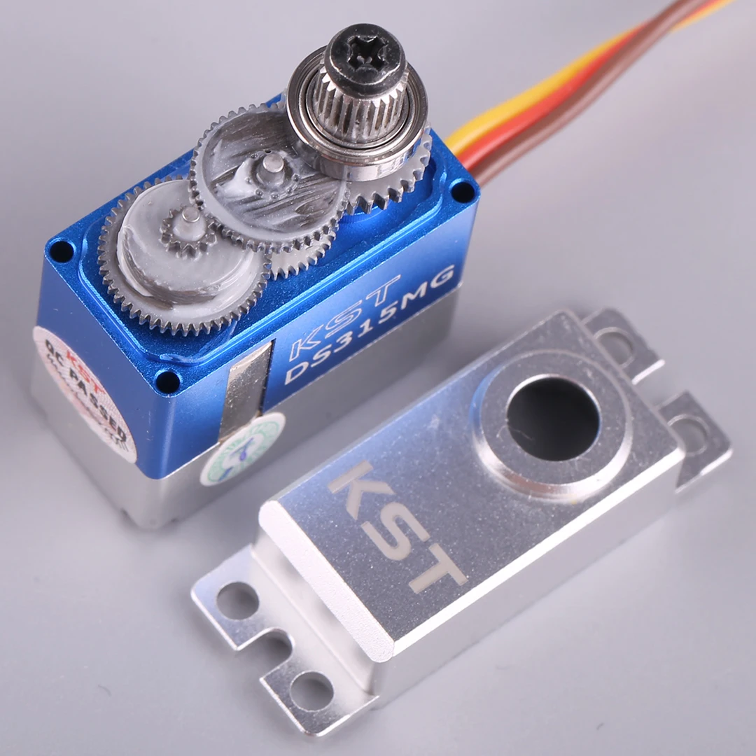 KST DS315MG Servo de metal digital de alta tensão 215MG Placa inclinada de atualização poderosa 450L para modelos de controle remoto